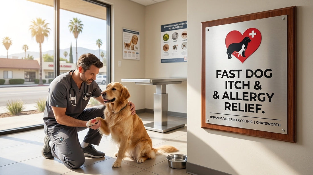 Dog Itching & Skin Allergies Chatsworth: Fast Relief from Topanga Veterinary Clinic