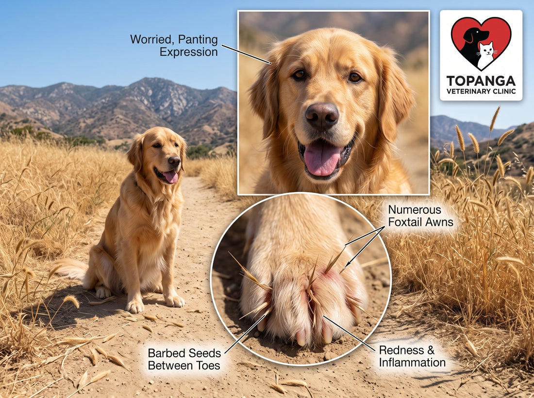 Summer Foxtail Alert: Protecting Paws and Noses on Chatsworth Hiking Trails