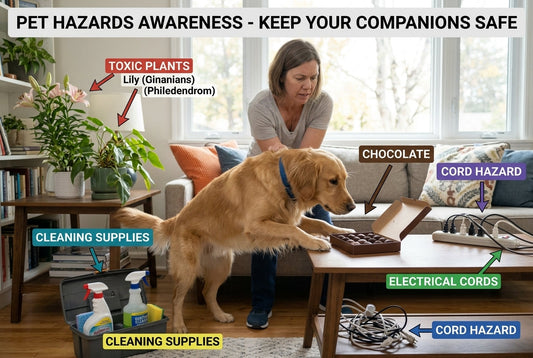 Hidden Dangers in Your Home: Protecting Pets from Everyday Hazards