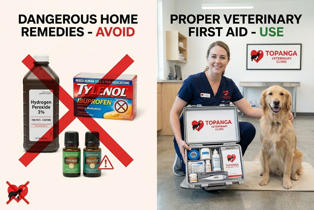 Home Remedies You Should NOT Give Your Pets